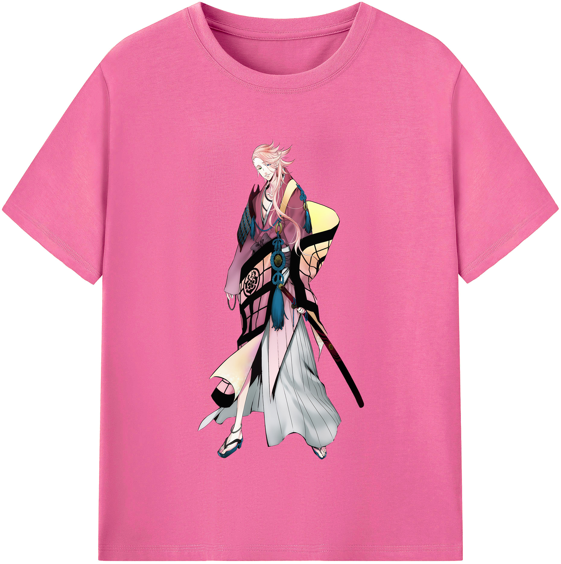 （画像用） 刀剣乱舞 Touken Ranbu レディースカジュアルプリントTシャツ（綿100％）